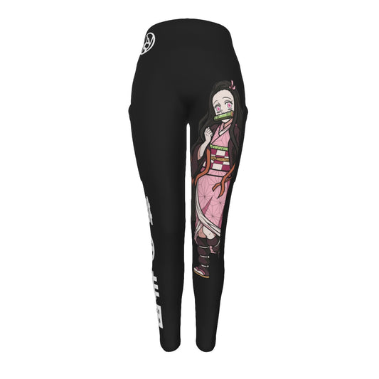 Nezuko Leggings All black