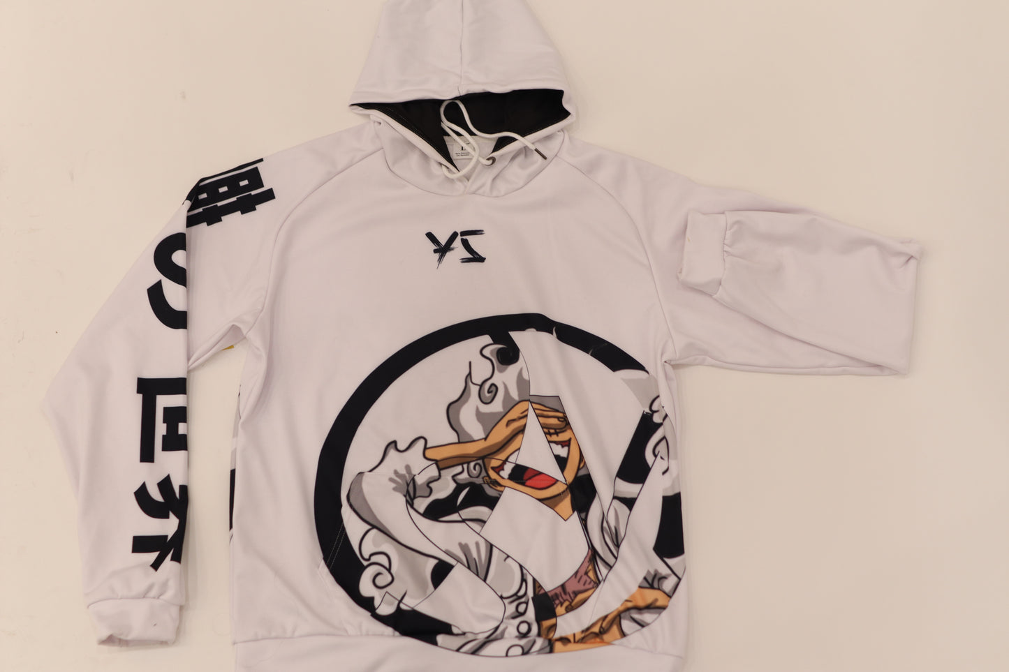 Gear 5 Luffy Yume no sekai Logo Fleece Hoodie