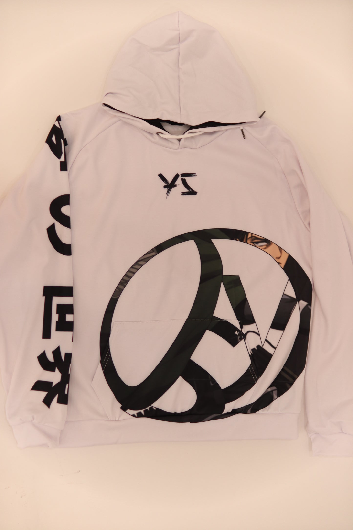 Captain Levi Yume no sekai Logo Fleece Hoodie