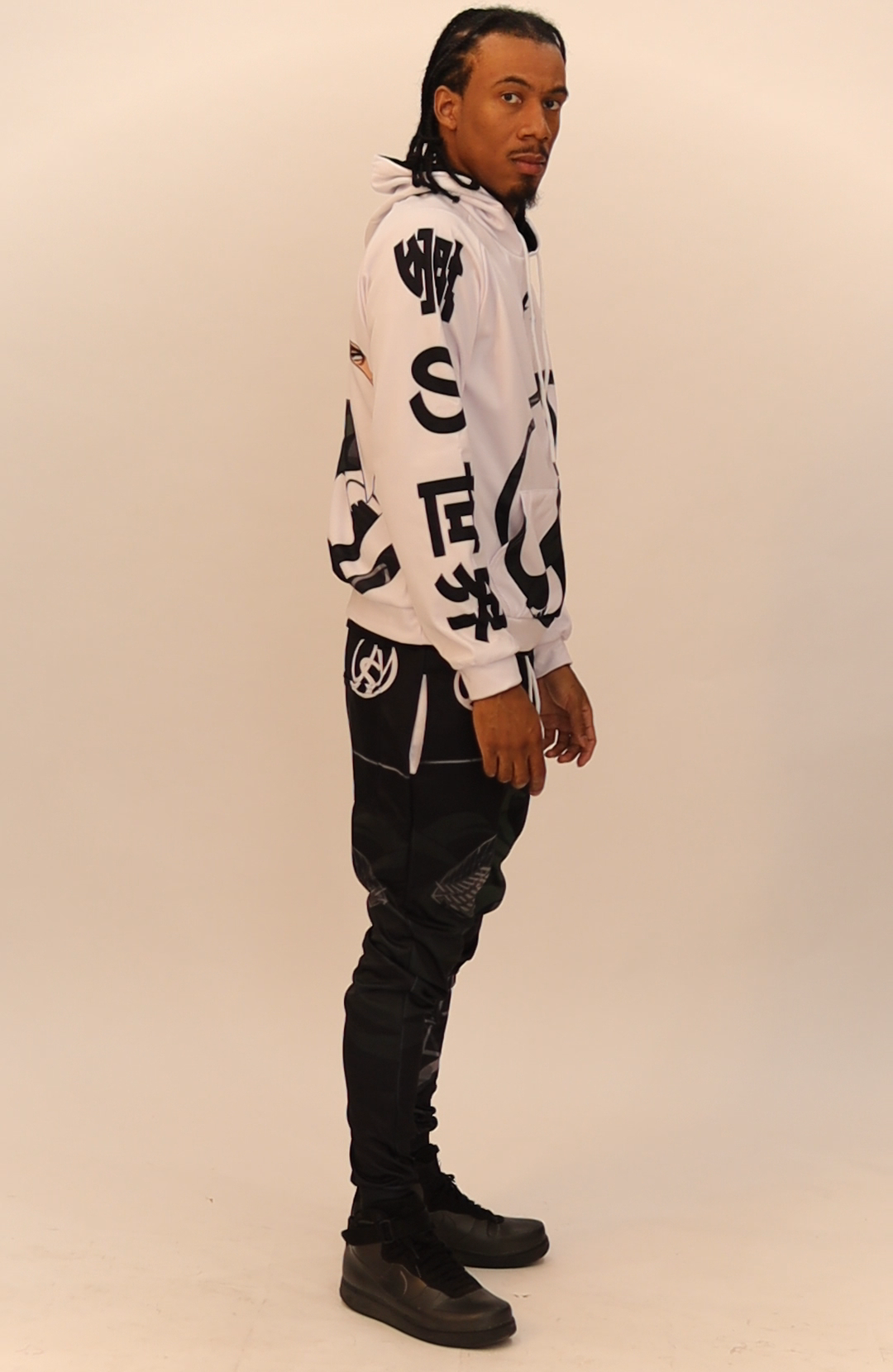 Captain Levi Yume no sekai Logo Fleece Hoodie