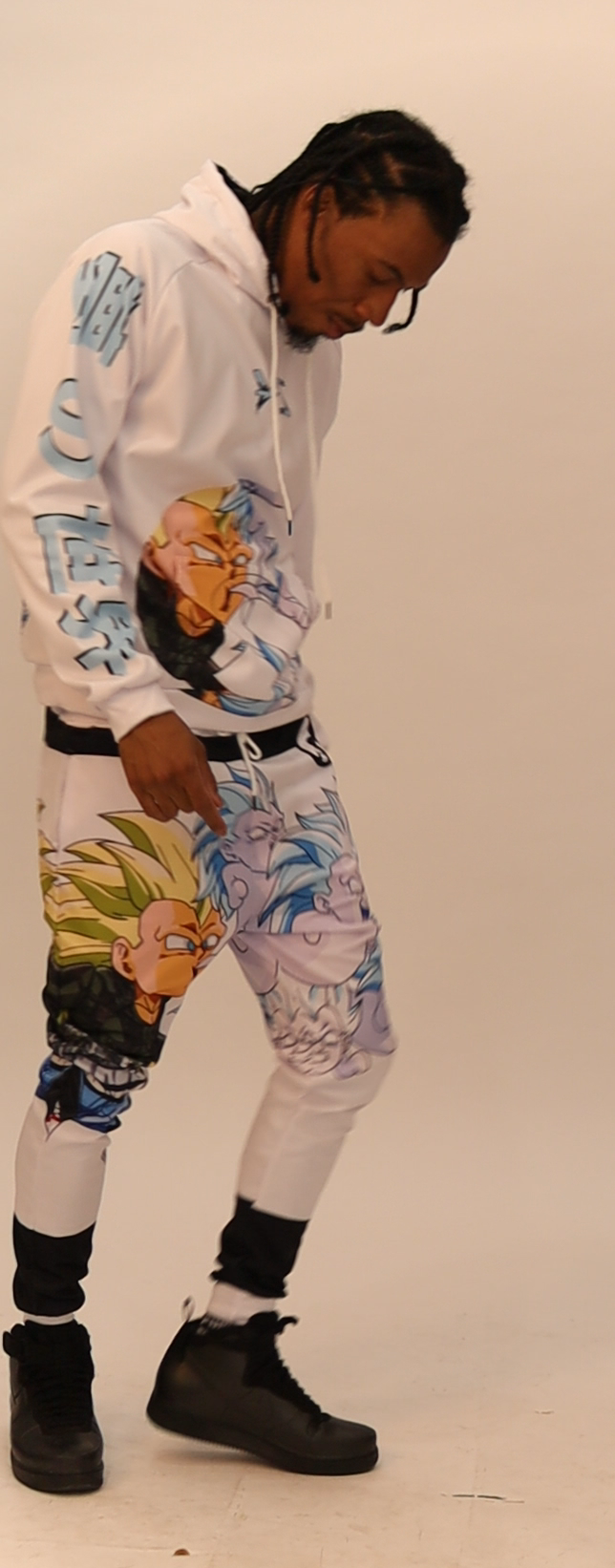 SS3 Gotenks Yume no sekai Logo Fleece Hoodie